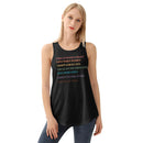 Lesbian Rules Funny Rainbow Tank Top