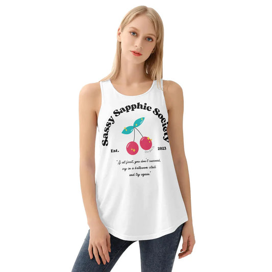 Sassy Sapphic Society Loose Tank Tops