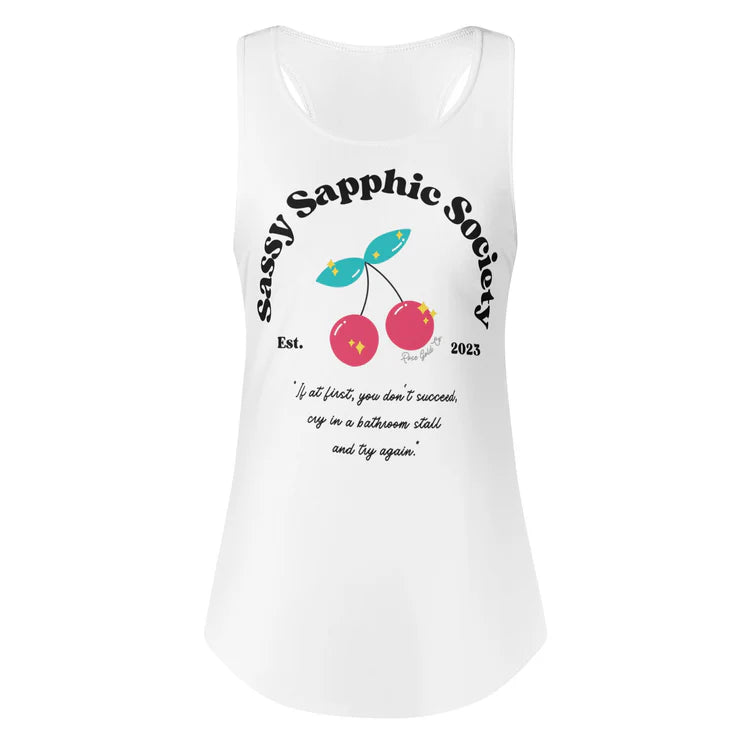 Sassy Sapphic Society Loose Tank Tops