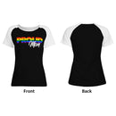 Proud Mom Rainbow Baseball T-shirt Unisex 3/4 Sleeve Raglan Shirt | Tultex 245