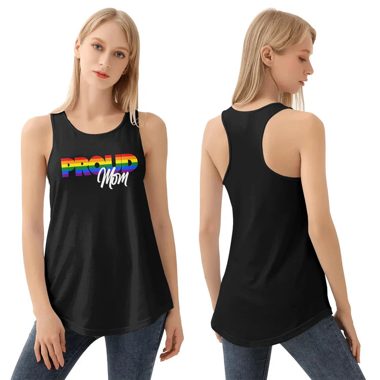 Proud Mom Rainbow Tank Top