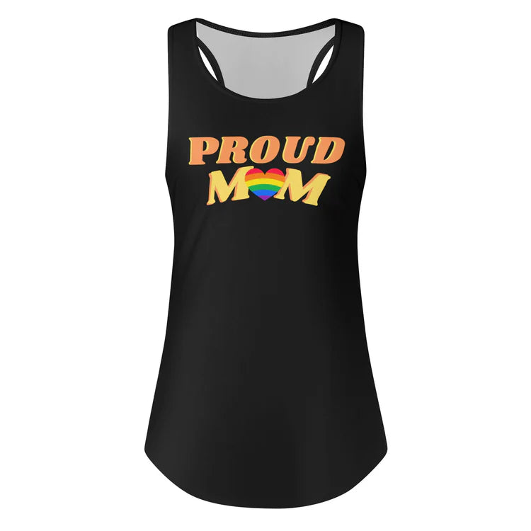 Proud Mom Rainbow Tank Top