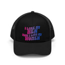 LGBT_Pride-I like My Men How I Like My Women  Trucker Hat - Rose Gold Co. Shop