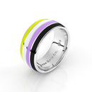 Non-binary pride ring