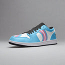 Transgender Pride Low Top Leather Sneakers - Rose Gold Co. Shop
