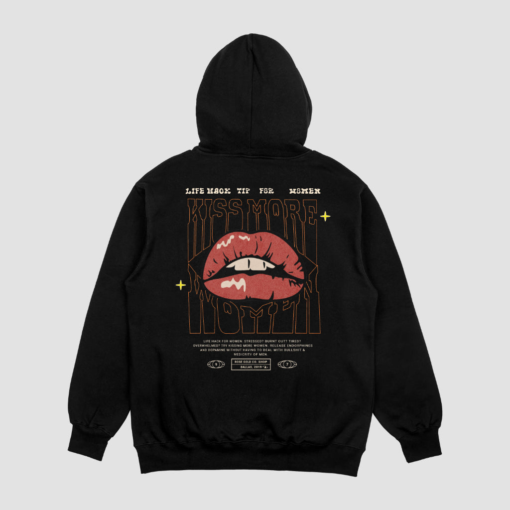 Life Hack Kiss More Women WLW Hoodie