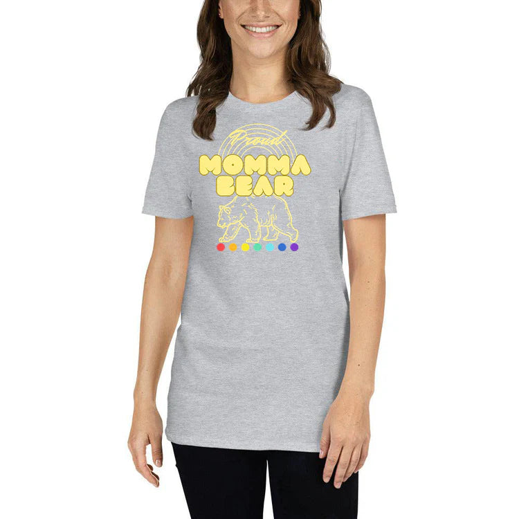 Proud Mama Bear LGBT Ally T-Shirt