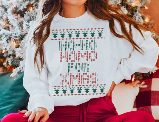 Ho Ho Homo Unisex Sweatshirt