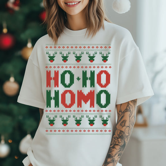 Ho Ho Homo Unisex Tee