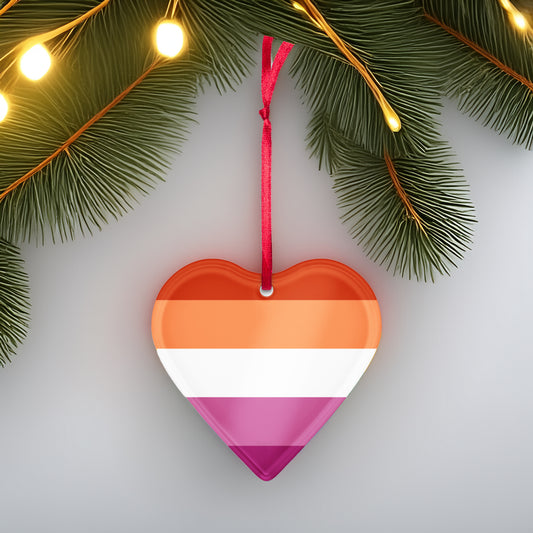 Lesbian XMas Ornament