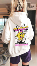 Life is Short Kiss More Girls Premium WLW Hoodie