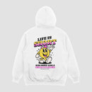 Life is Short Kiss More Girls Premium WLW Hoodie