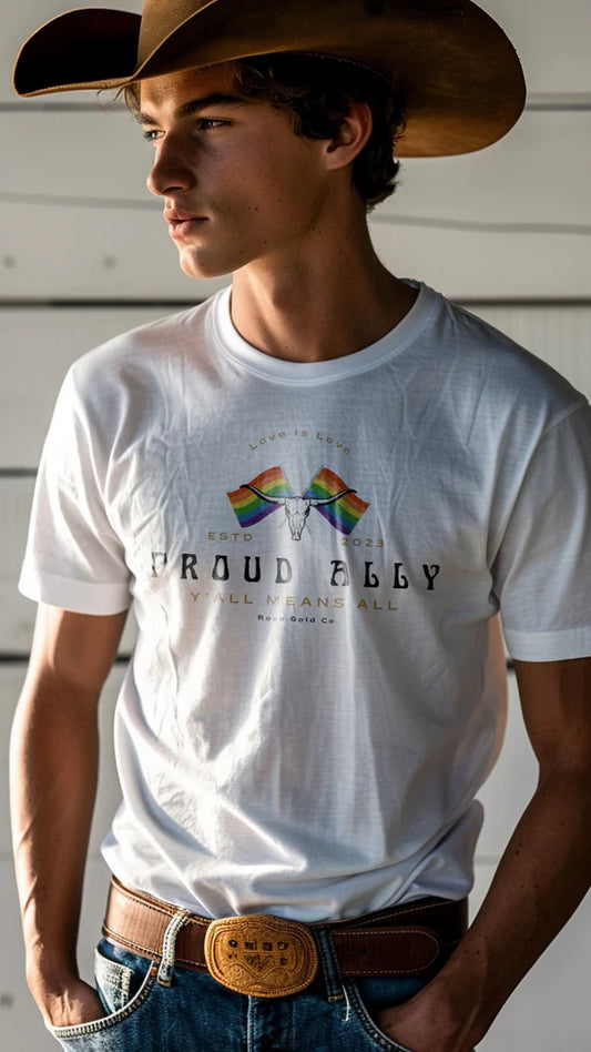 Proud Ally Longhorn T-Shirt