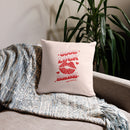 Good Luck Babe Throw Pillow