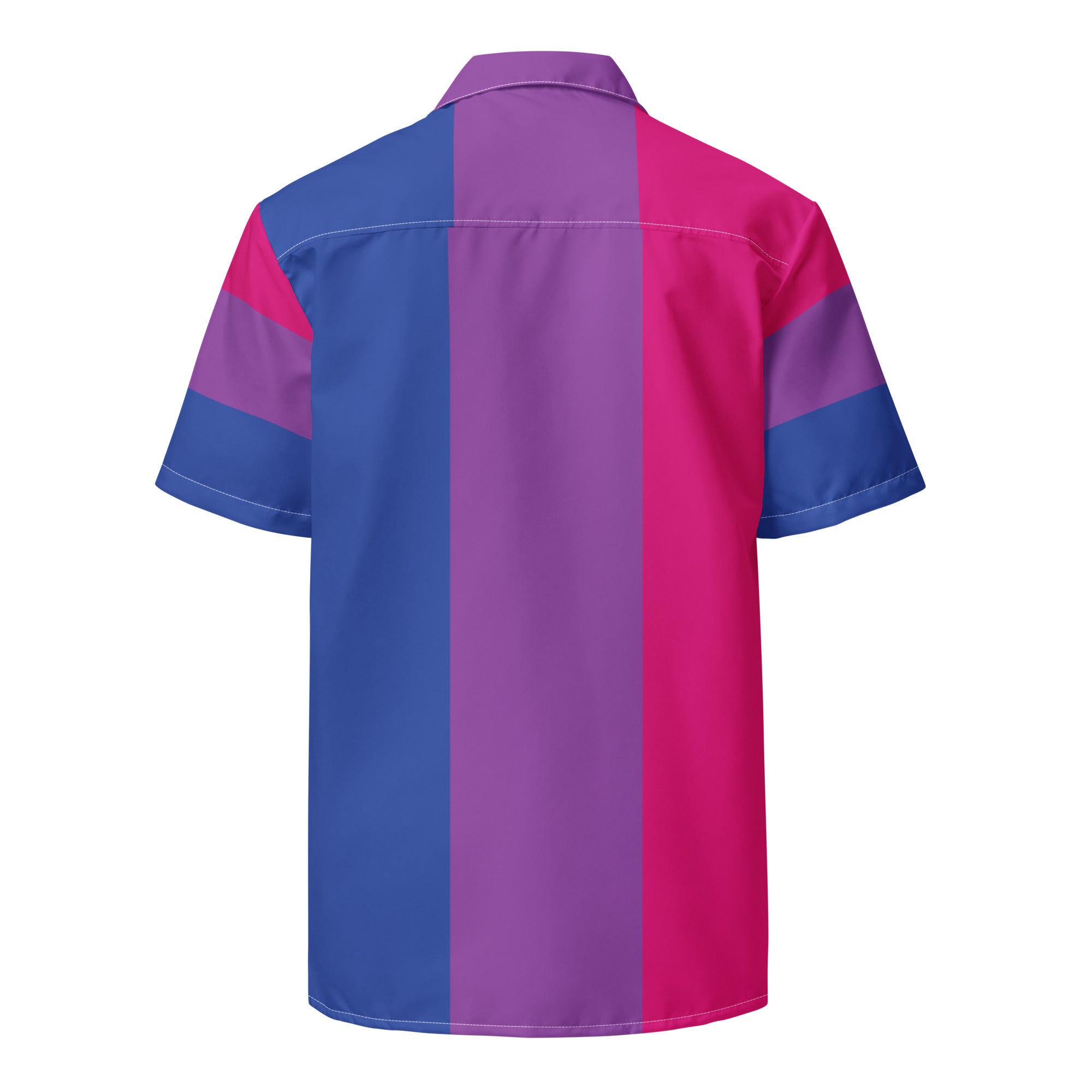 Bisexual Pride Button Up Shirt