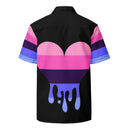 Omnisexual Pride Heart Hawaiian Shirt