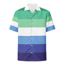 MLM Pride Flag Button Up Shirt