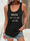 Bisexual and Still Not Into you Tank Tops