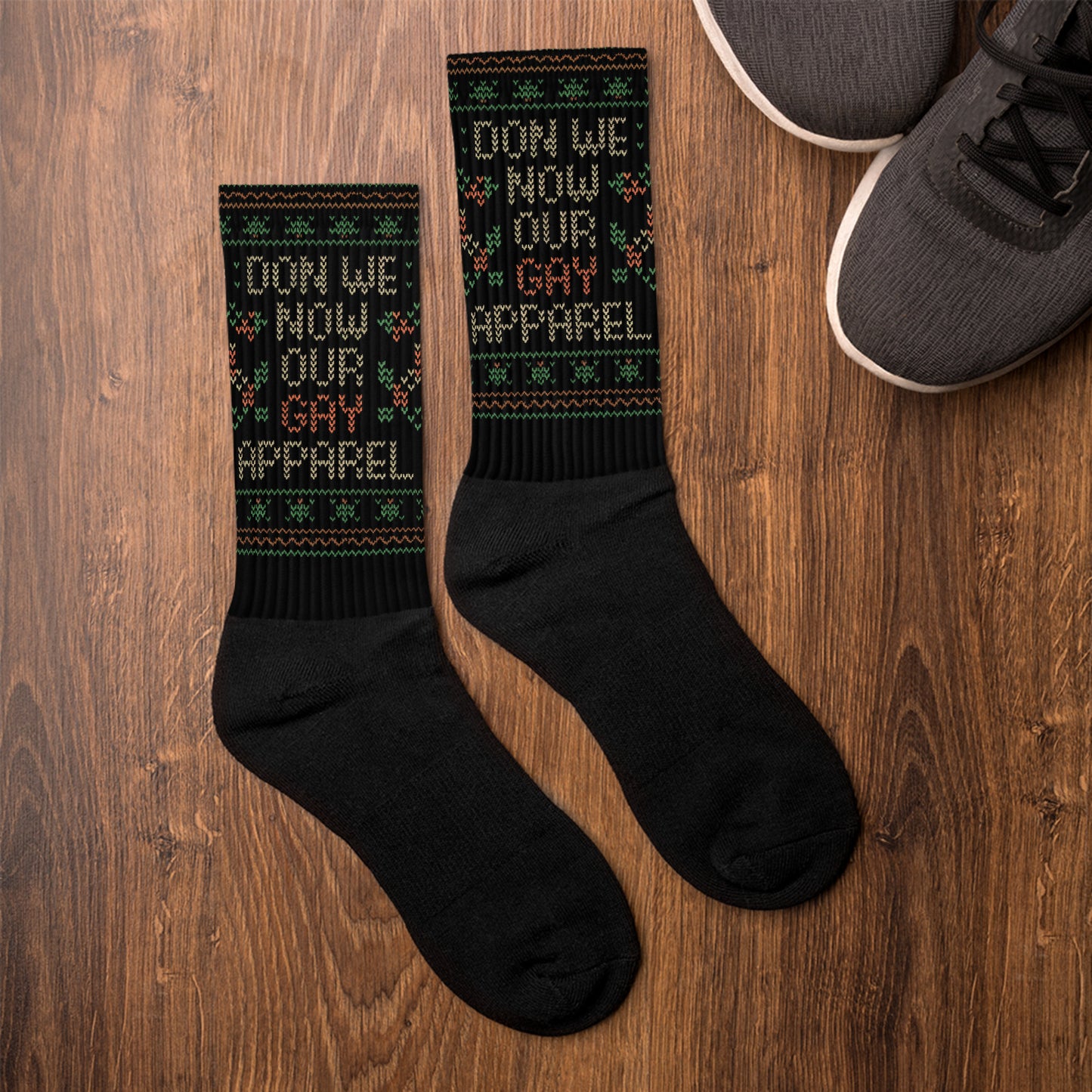 Don We Now Our Gay Apparel XMas Socks