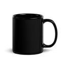 Worthless Lesbian Club Black Glossy Mug - Rose Gold Co. Shop