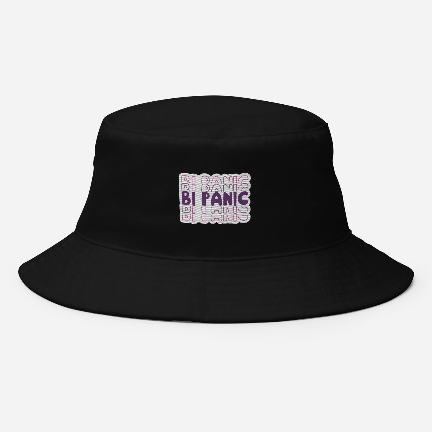 BI PANIC Premium Embriodered Bucket Hat