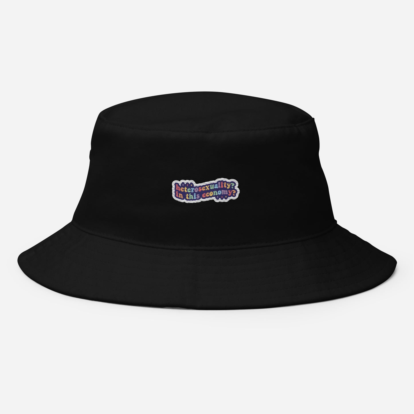 Heterosexuality Premium Embriodered Bucket Hat