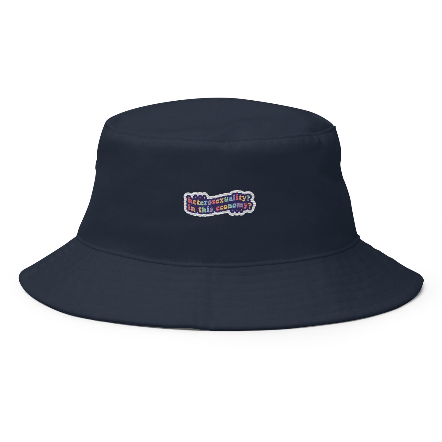 Heterosexuality Premium Embriodered Bucket Hat