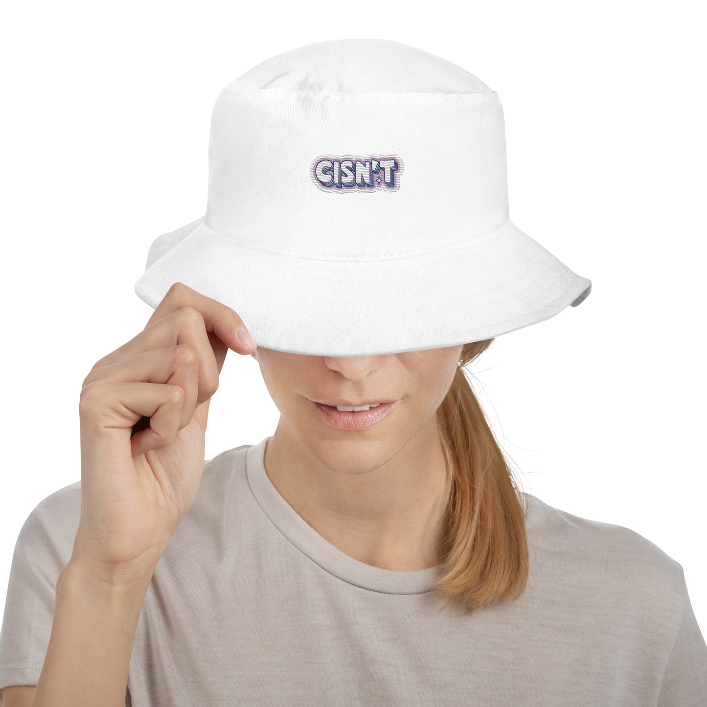 CISN'T Premium Embriodered Bucket Hat