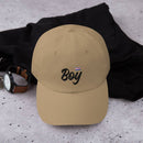 Boy FTM Trans Pride Royalty Crown Dad hat - Rose Gold Co. Shop