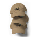 Masc Lesbian Pride Royalty Crown Dad hat - Rose Gold Co. Shop