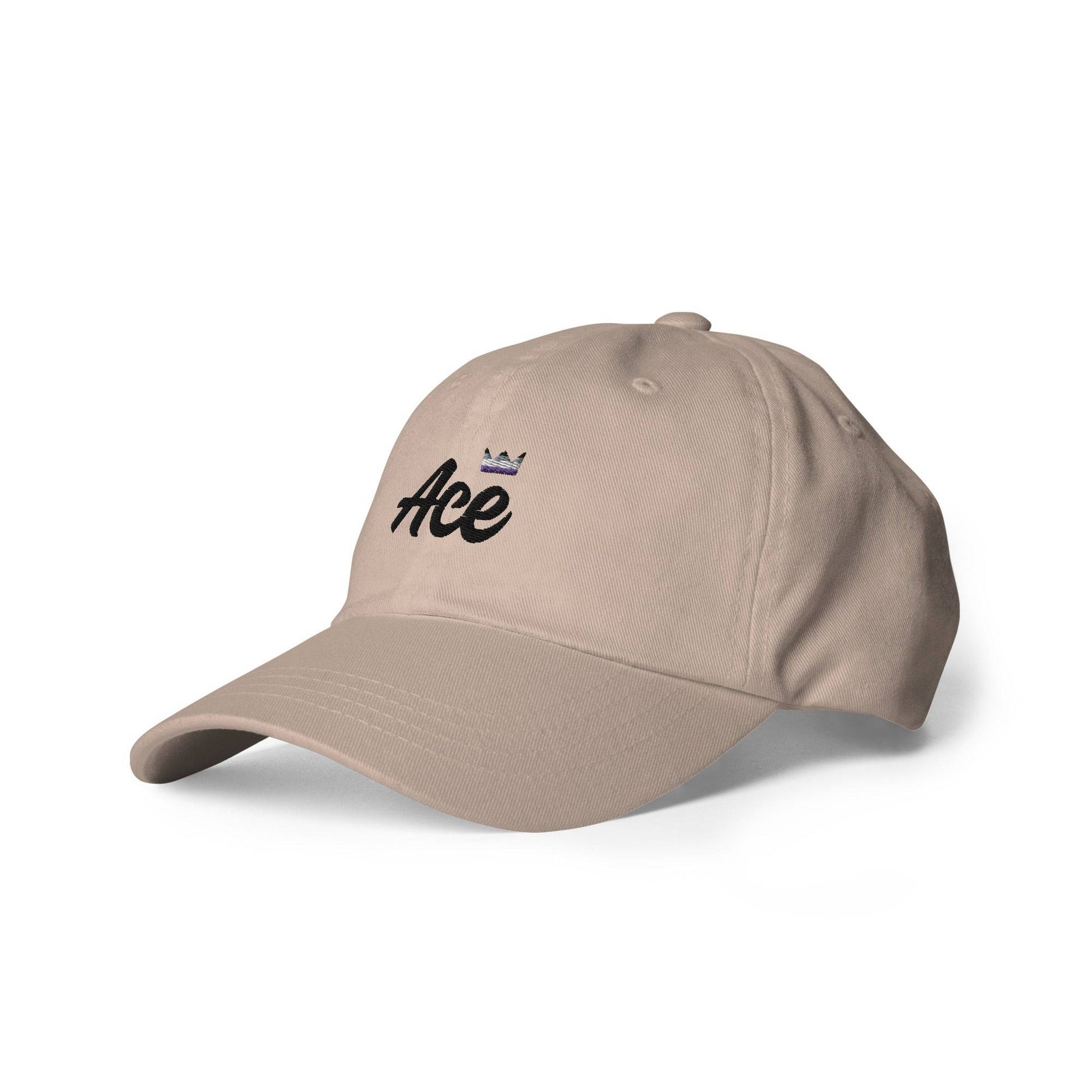 Ace Pride Royalty Crown Dad hat - Rose Gold Co. Shop