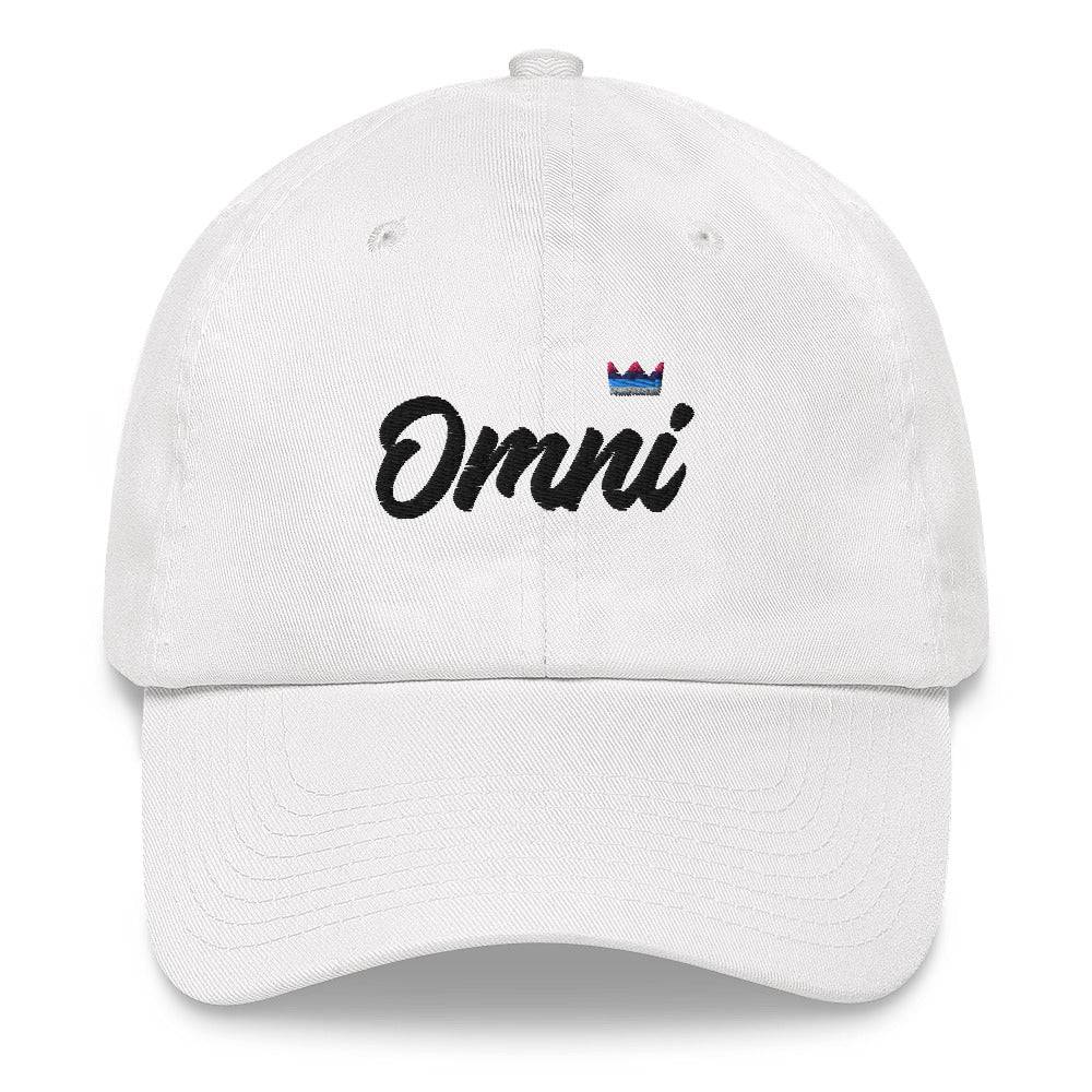 Omnisexual Pride Royalty Crown Dad hat - Rose Gold Co. Shop