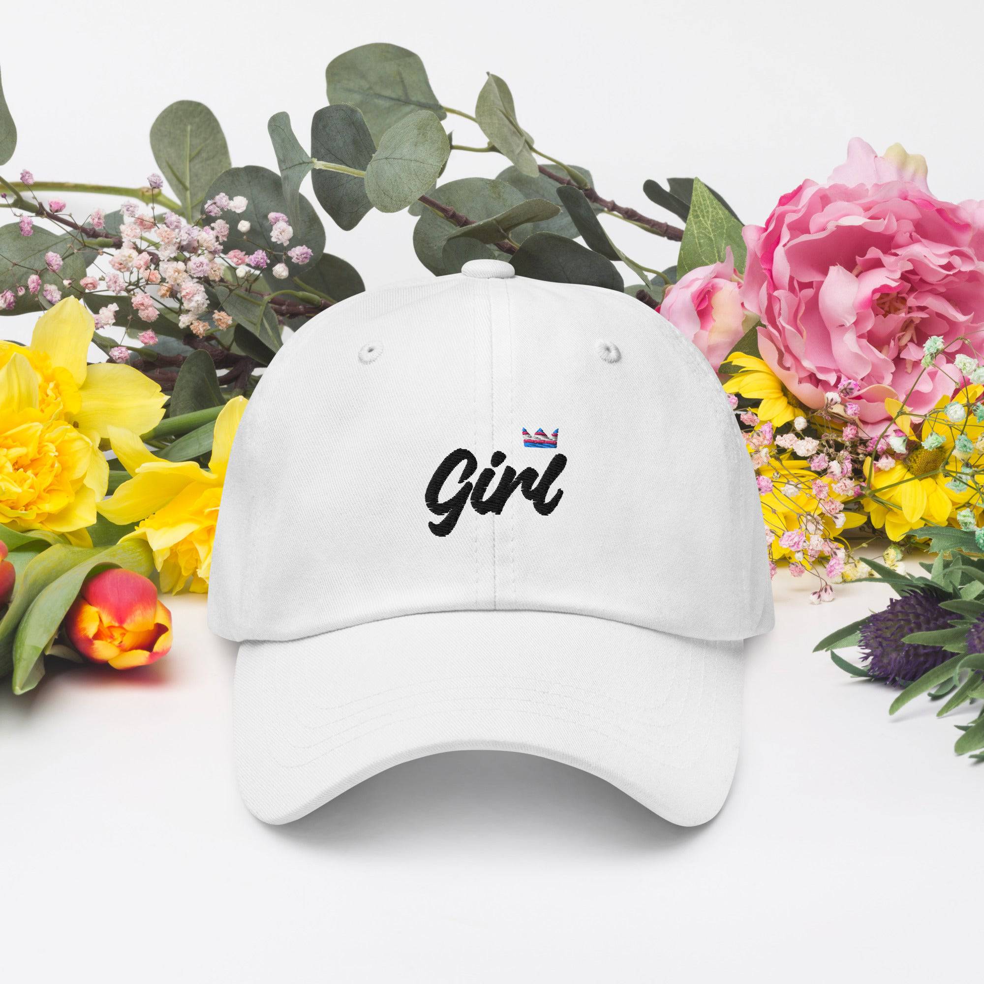 Girl Trans Pride Dad hat - Rose Gold Co. Shop