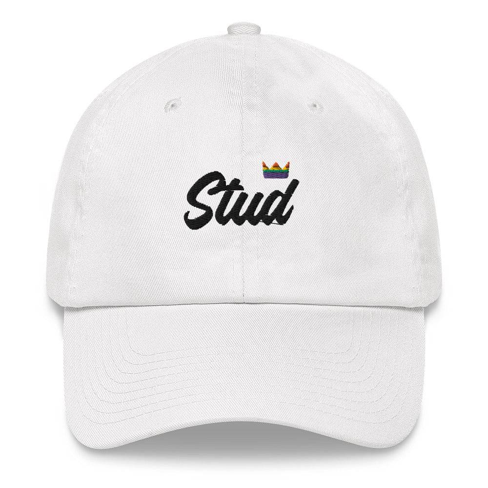 Stud Black Lesbian Pride Royalty Crown Dad hat - Rose Gold Co. Shop