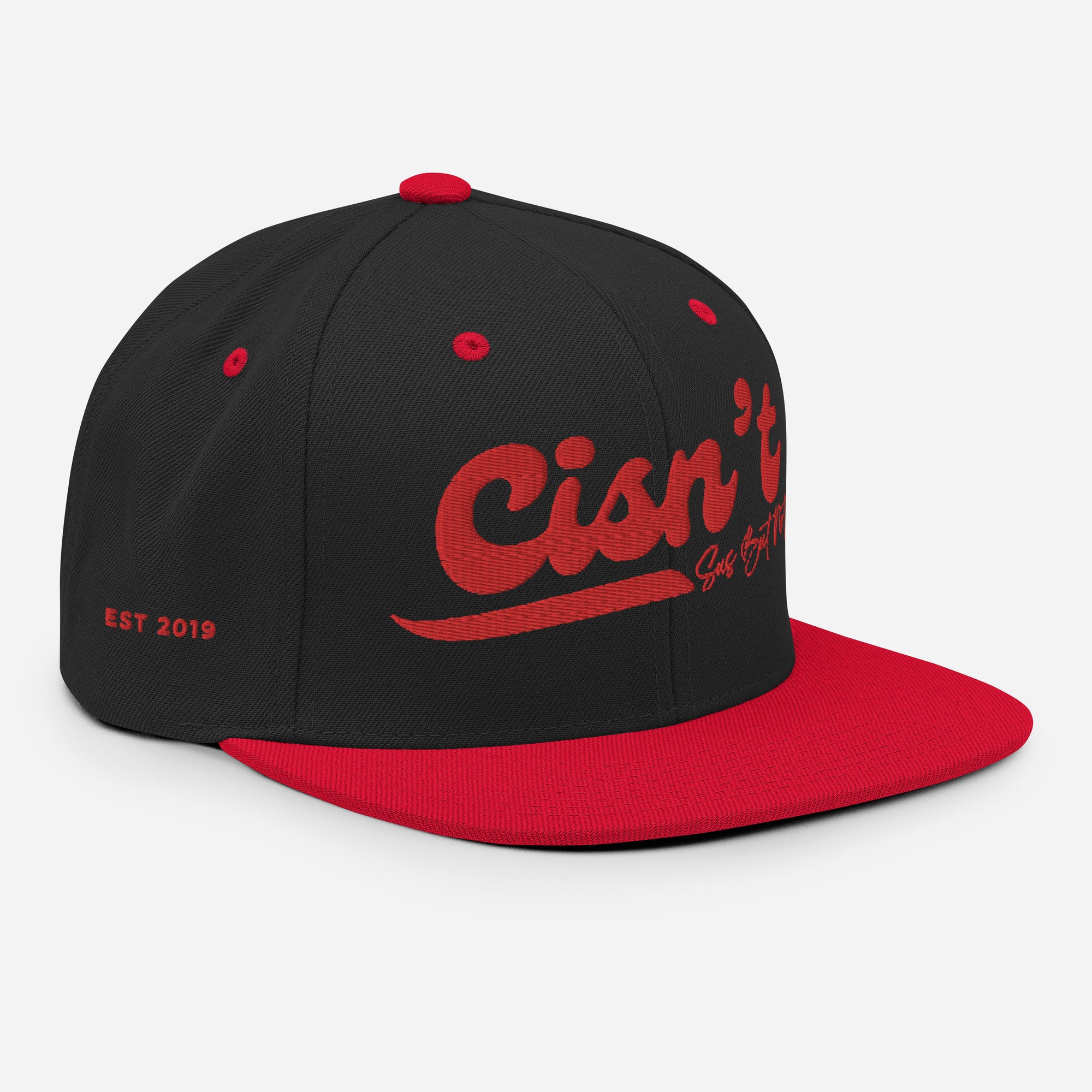 Cisn't Racin' Red Edition Snapback Hat