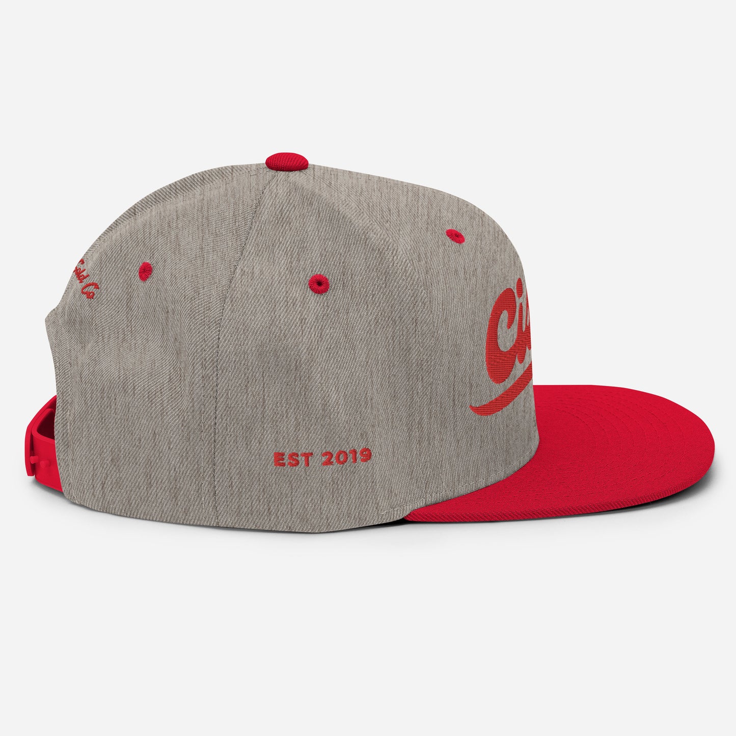 Cisn't Racin' Red Edition Snapback Hat