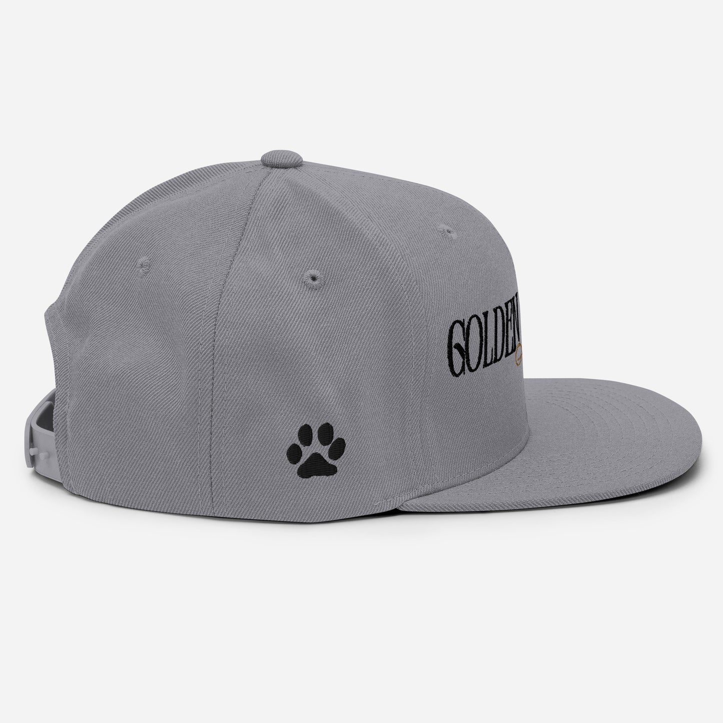 Golden Retriever Masc Snapback Hat