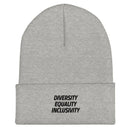 Equality Diversity & Inclusivity Cuffed Beanie - Rose Gold Co. Shop