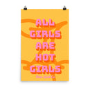 All Girls Are Hot Girls Poster