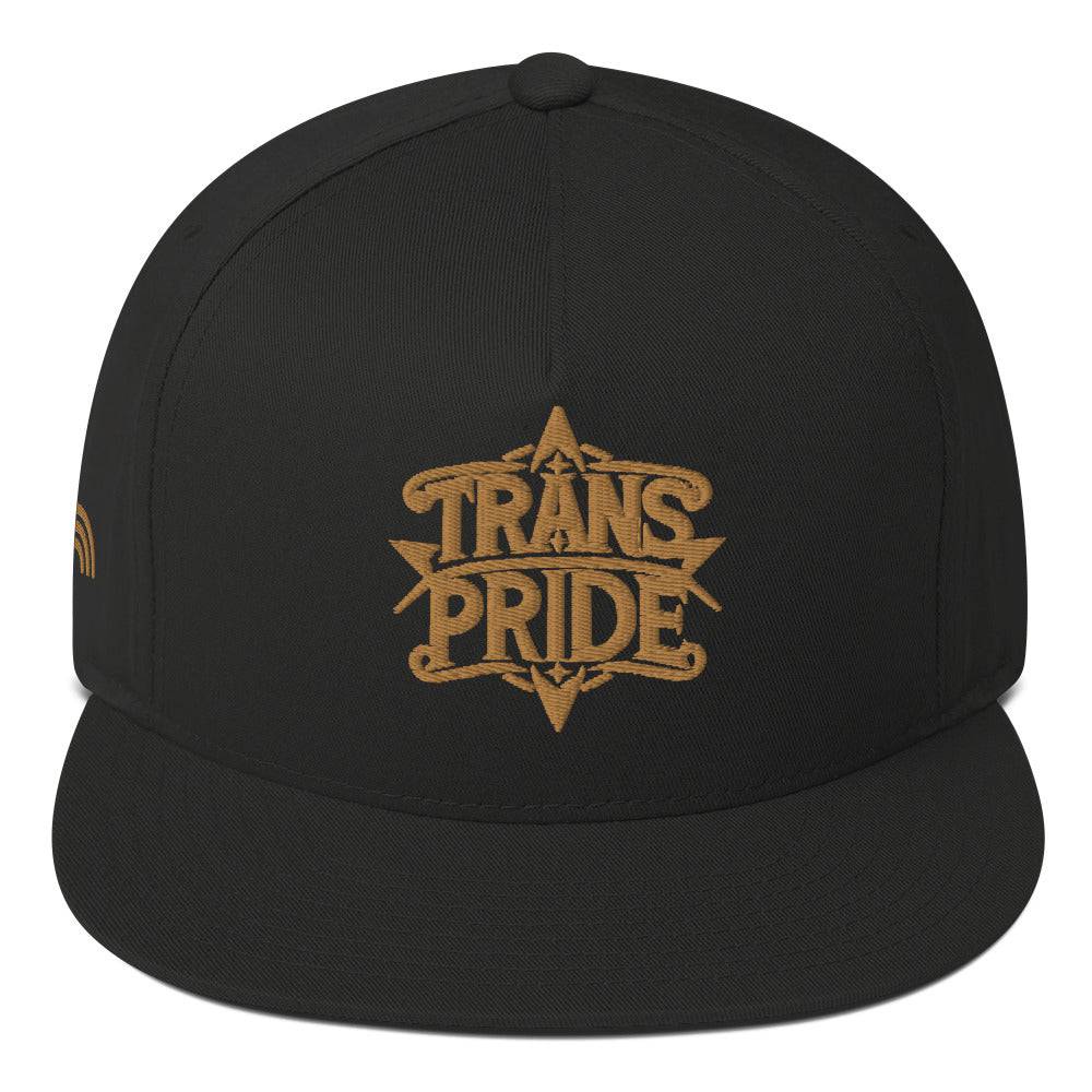 Trand Pride Flat Bill Cap - Rose Gold Co. Shop