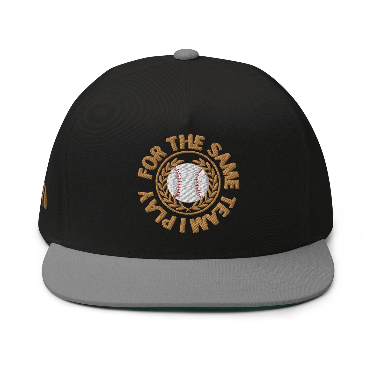 I Play For The Same Team Flat Bill Cap - Rose Gold Co. Shop