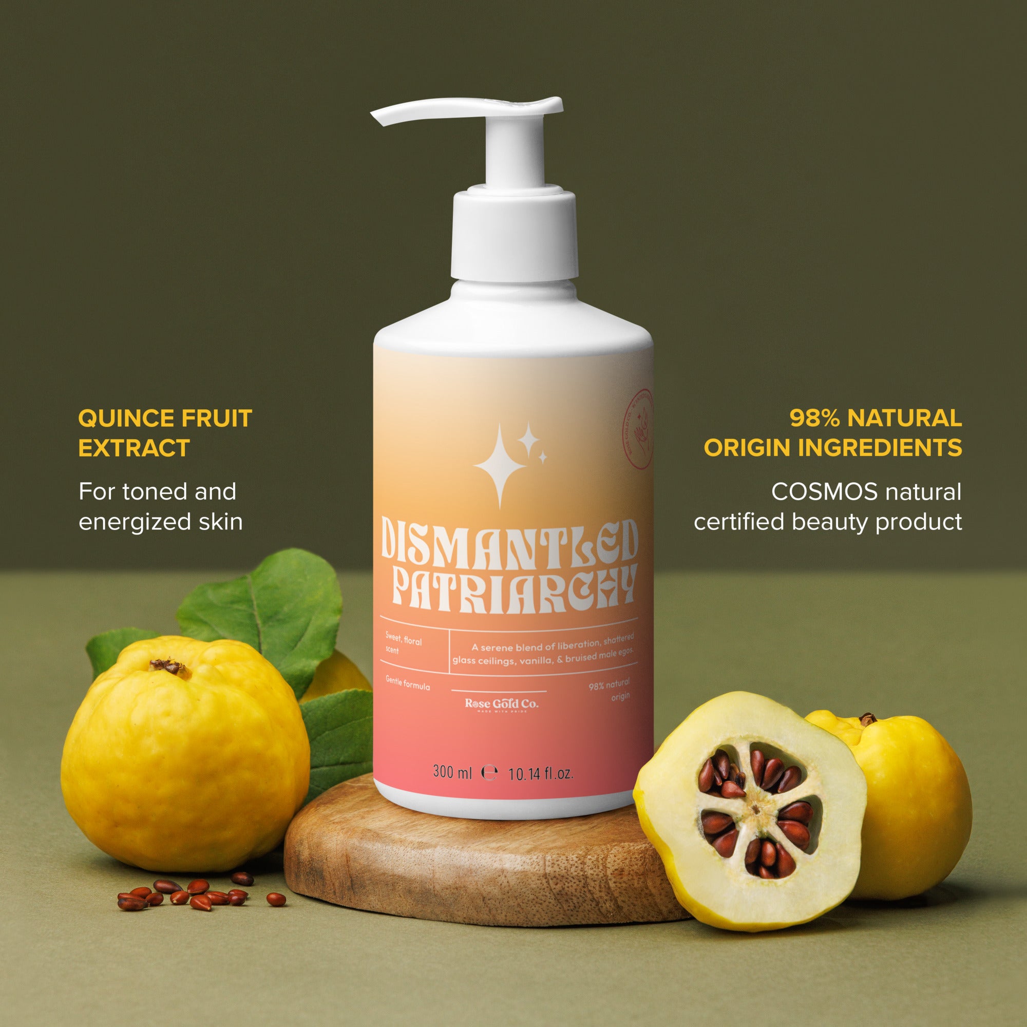 Dismantled Patriarchy floral hand soap & body wash