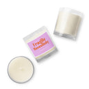 Fragile Masculinity Glass Jar Soy Wax Candle