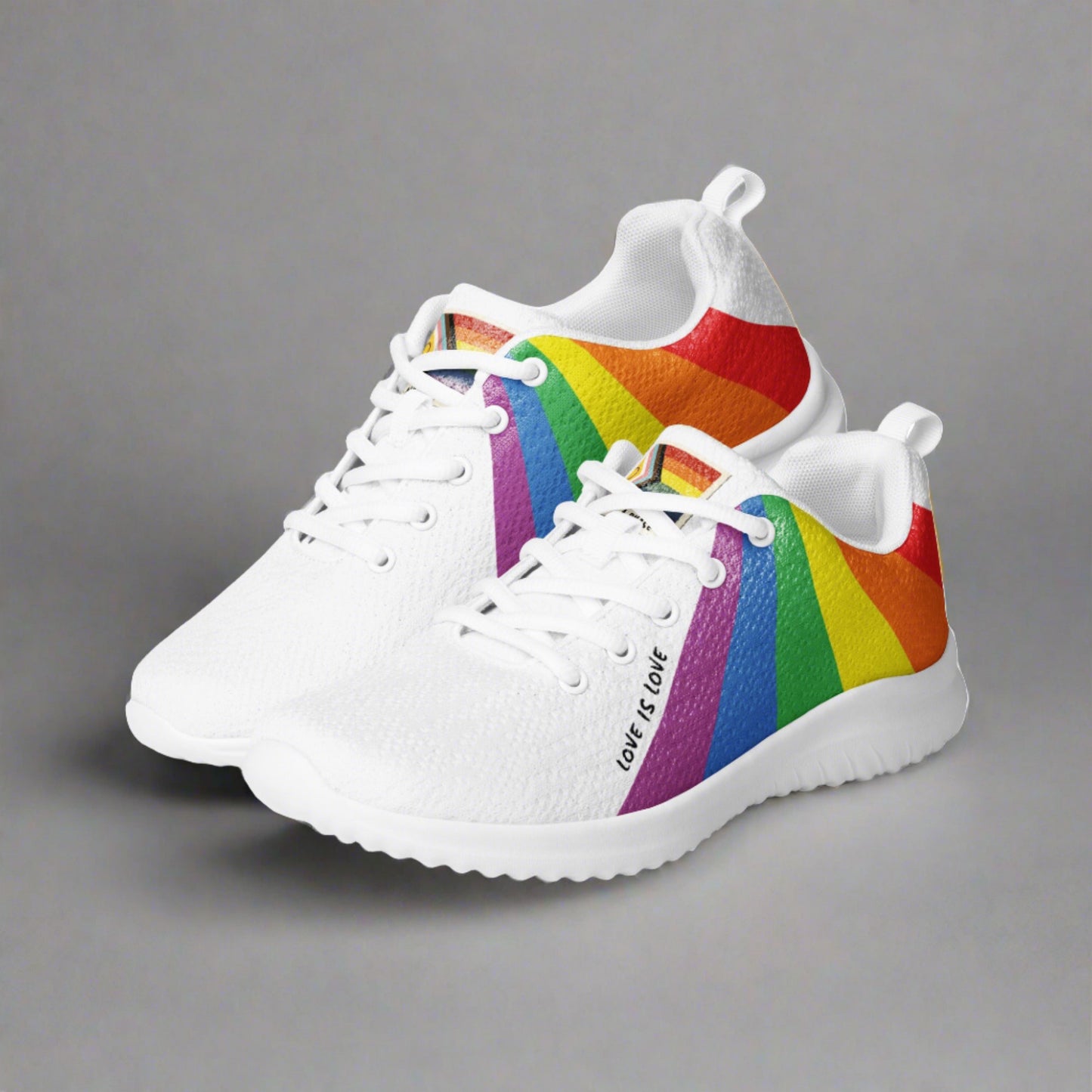 Gay Pride Men’s Running Shoes - Rose Gold Co. Shop