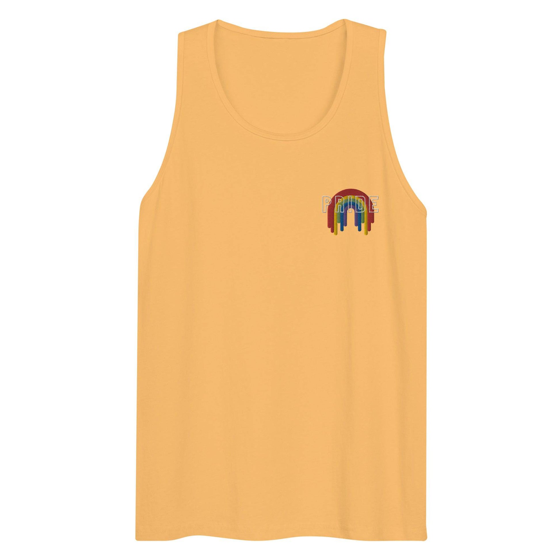 Rainbow Pride Melting premium tank top - Rose Gold Co. Shop