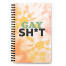 Gay Sh*t Diary Spiral notebook