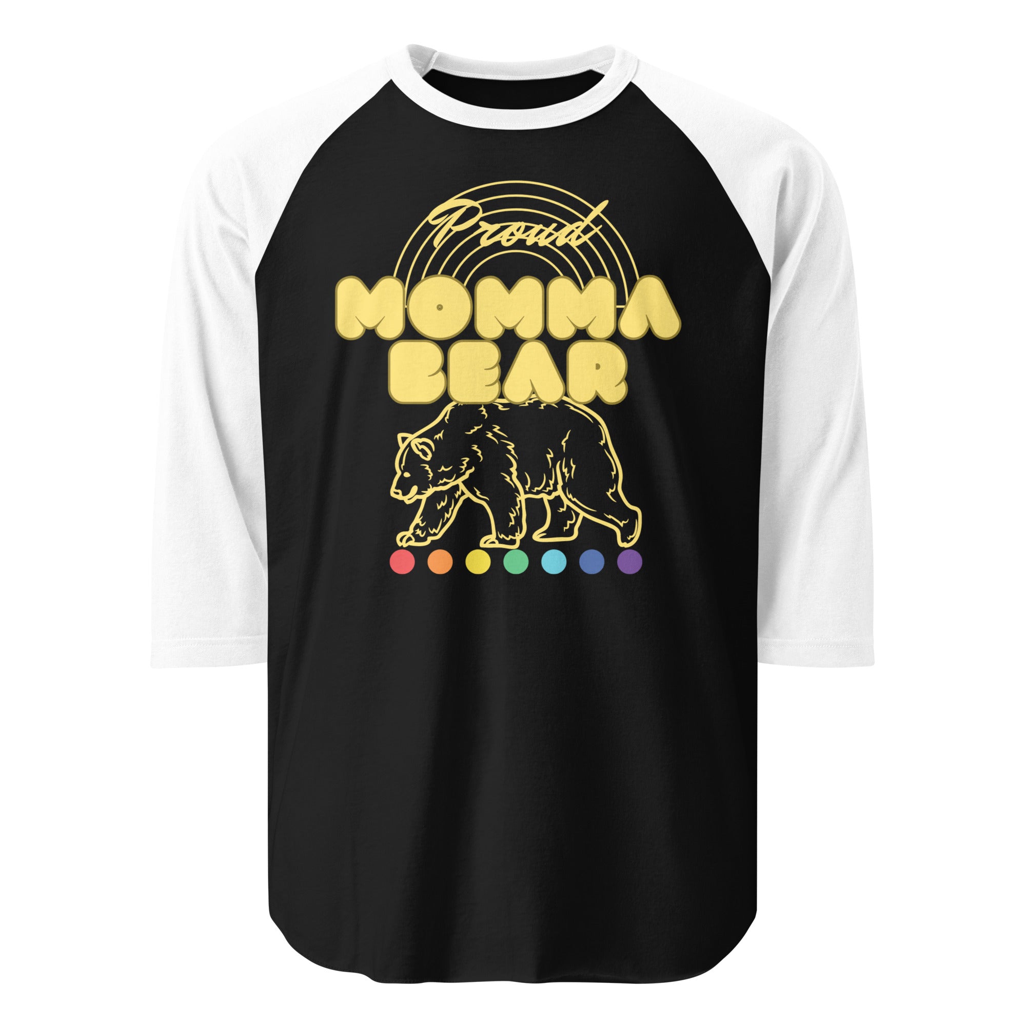 Free Mom Hugs Women's Baseball T-shirt Unisex 3/4 Sleeve Raglan Shirt | Tultex 245