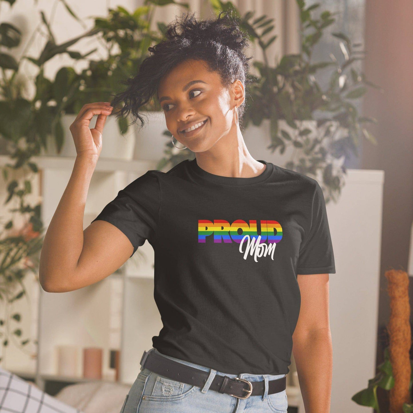 Proud Mom Ally LGBT Pride T-Shirt - Rose Gold Co. Shop