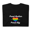 Proud Brother Ally Pride Short-Sleeve Unisex T-Shirt - Rose Gold Co. Shop