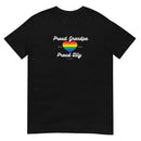 Proud Grandpa Ally Pride Short-Sleeve Unisex T-Shirt - Rose Gold Co. Shop